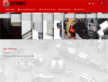 Tablet Screenshot of dismo.fr